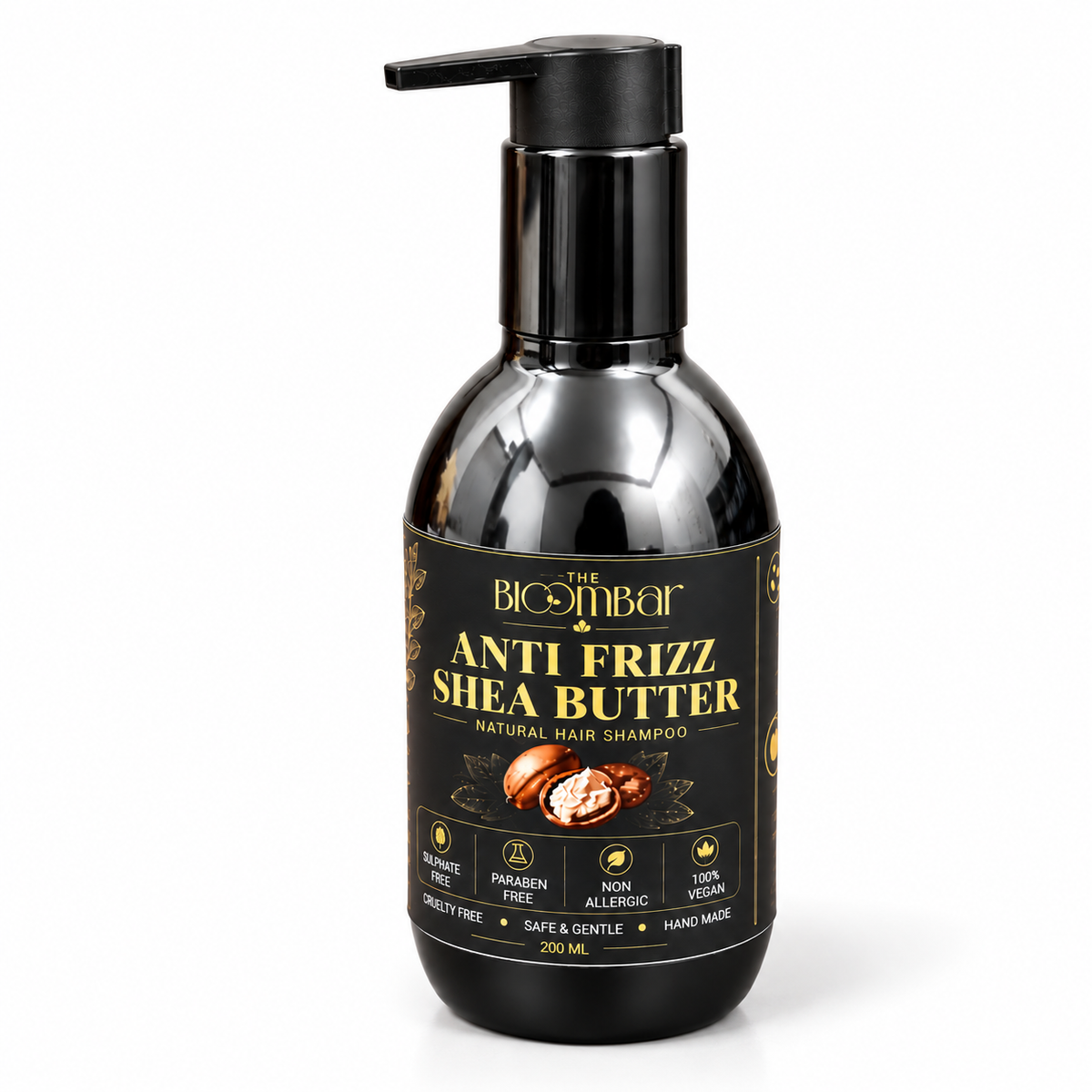 Anti Frizz Shea Butter Natural Hair Shampoo | 200 ML | The Bloom Bar