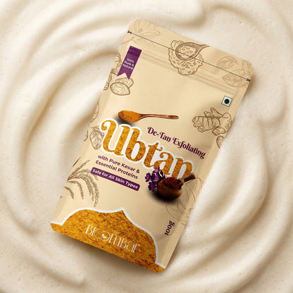 The Bloom Bar De-Tan Exfoliating Ubtan | Kesar & Multani Mitti | 200g