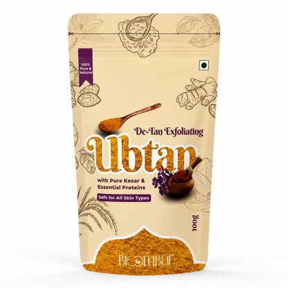 De-Tan Exfoliating Ubtan with Pure Kesar & Essential Proteins | 100g