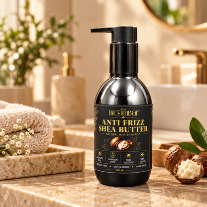 Anti Frizz Shea Butter Natural Hair Shampoo | 200 ML | The Bloom Bar