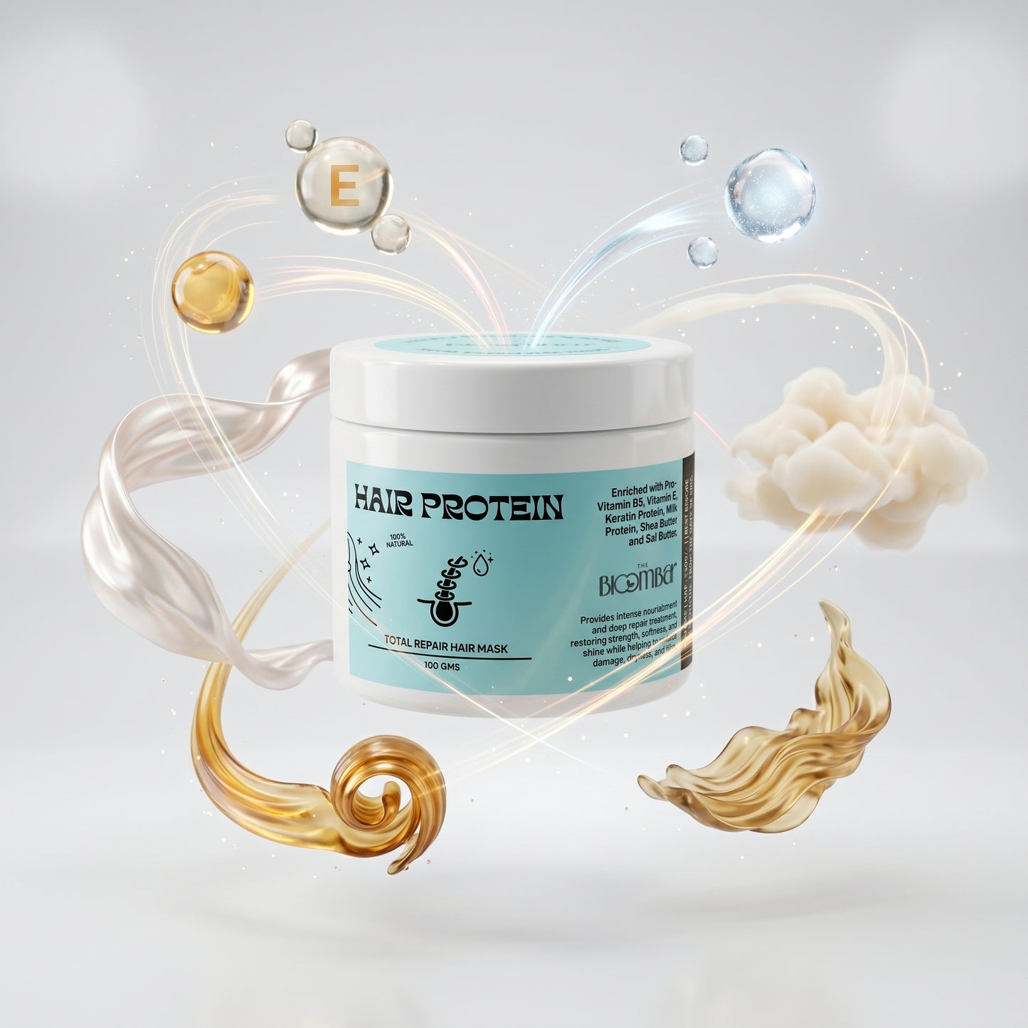 The Bloom Bar Hair Protein Total Repair Hair Mask (100 GMS)