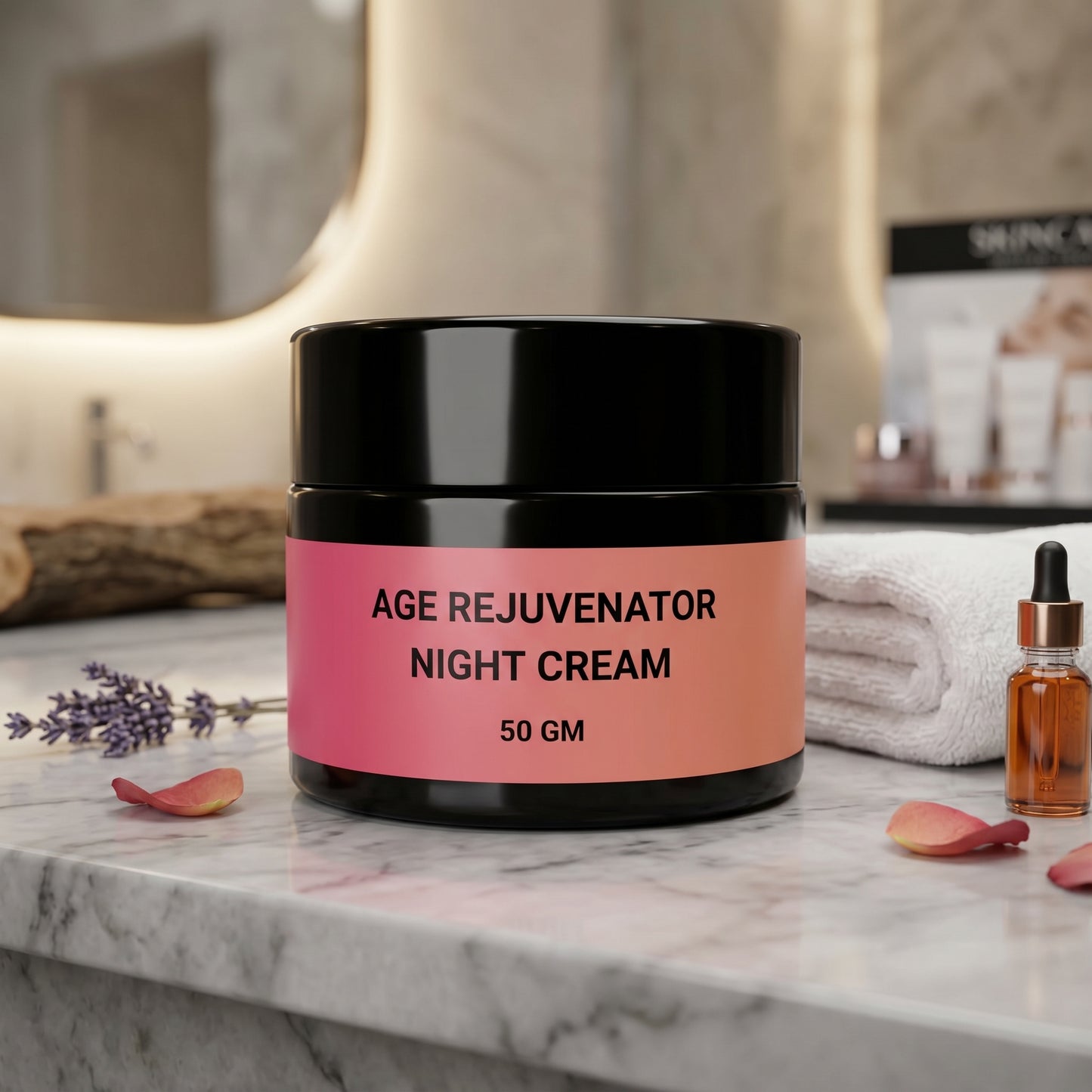 The Bloom Bar Age Rejuvenator Night Cream – Overnight Brightening & Nourishing Cream | 50g