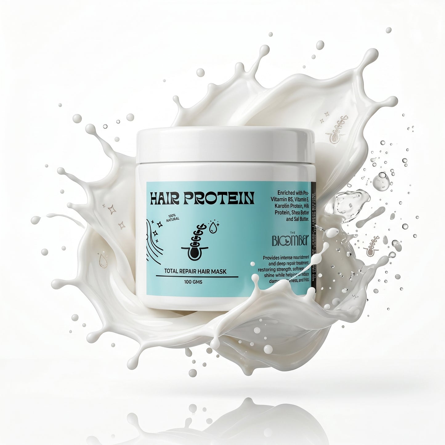 The Bloom Bar Hair Protein Total Repair Hair Mask (100 GMS)