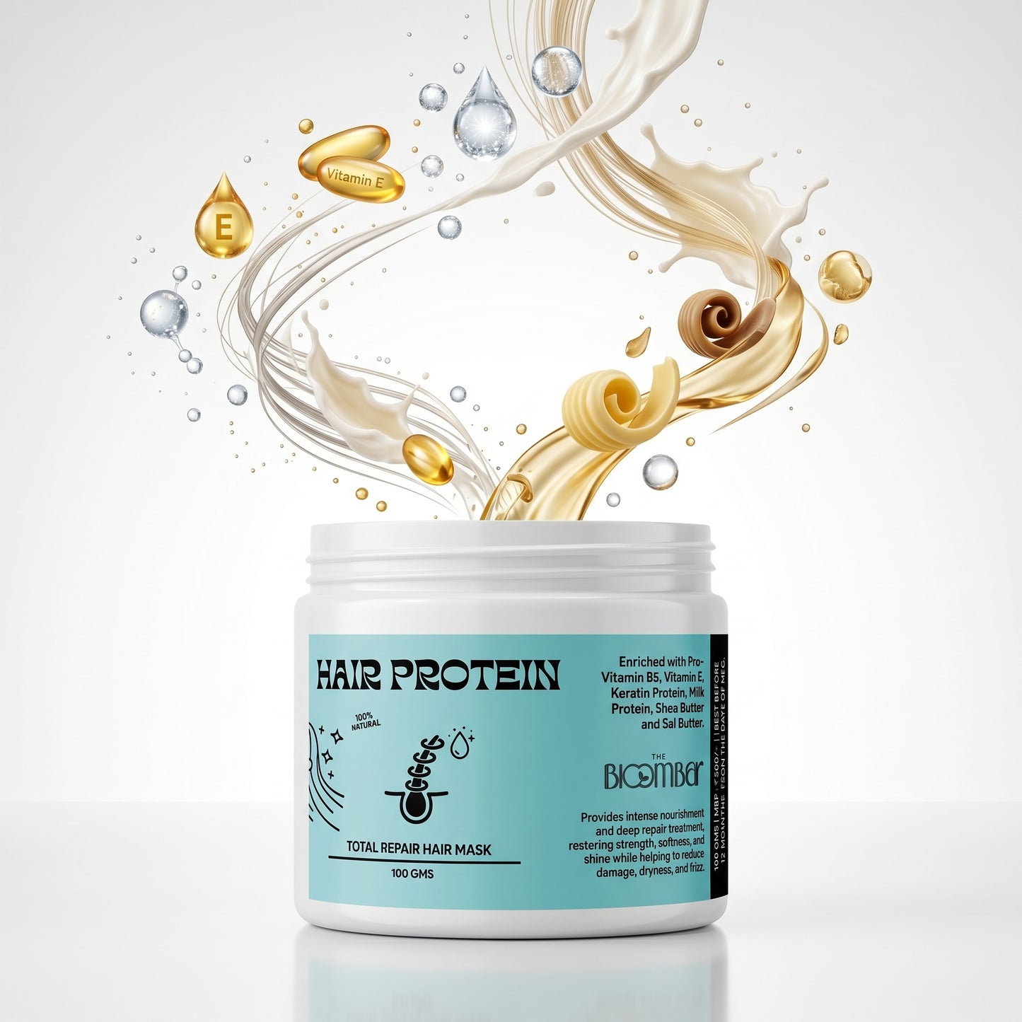 The Bloom Bar Hair Protein Total Repair Hair Mask (100 GMS)